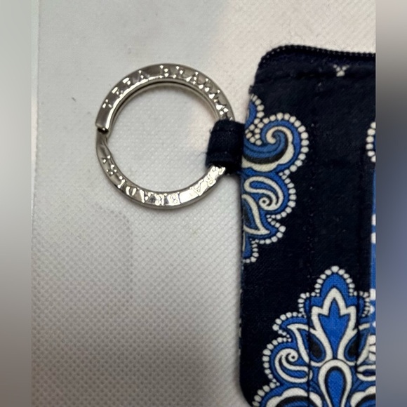 Vera Bradley | Calypso Blue ID holder/keyring/coin purse - Picture 6 of 14